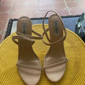 Steve Madden Women's Tan Strappy Sandals